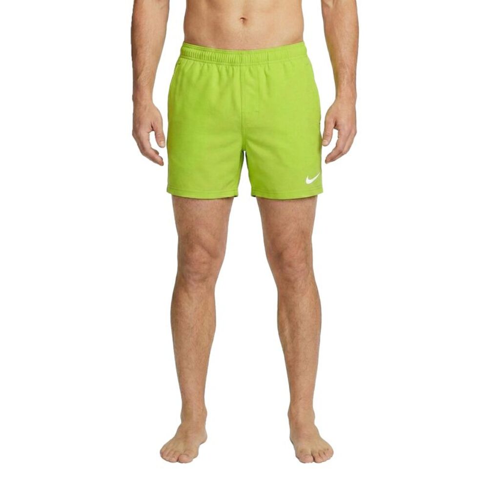 Nike Mens Embroidered Logo Regular Swim Shorts / Green